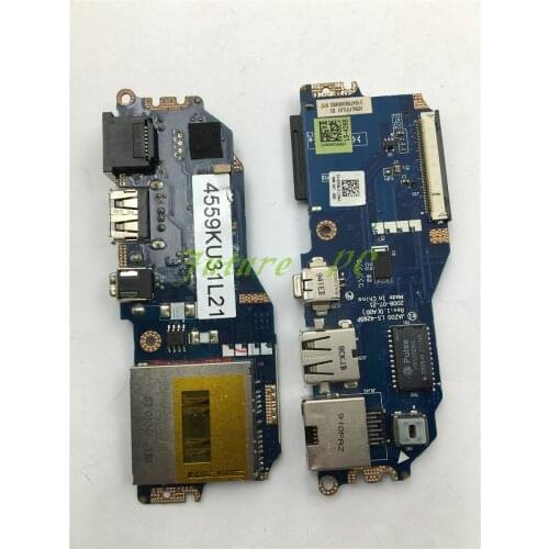 For Dell Latitude E4200 USB/Ethernet/Firewire/SD Card Reader Board LS-4295P 0Y580D