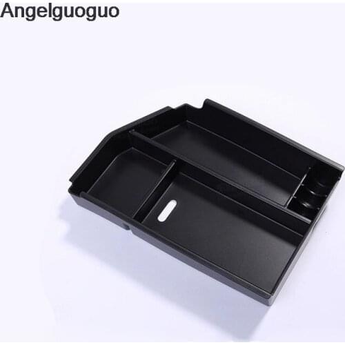 Car styling For Mercedes Benz ML GL GLE GLS Class C292 W166 Central Armrest Storage Box Container
