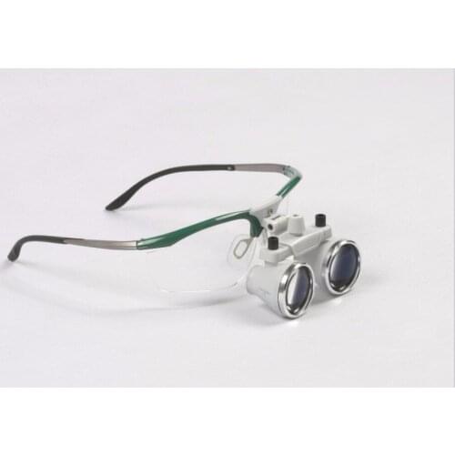 TAOS 2.5X Dental Equipment Surgical Medical Loupes Anti-fog Lens Dental Glasses with led light