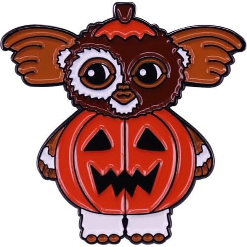 Halloween Costume Gizmo Lapel Pin Hes ready to share this creepy cute holiday with you