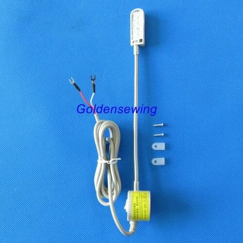 10 LED LIGHT LAMP 3-D FLEX MAGNETIC BASE 110V 220V for JUKI DDL-8500 5550 8700