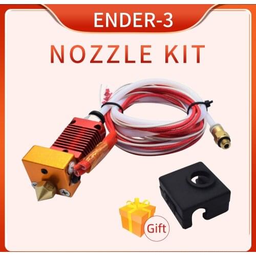 CREALITY 3D Assembled 1.75mm Extruder 0.4mm Nozzle Hotend kit Aluminum Heat Block For 3D Printe Ender-3/Ender-3 PRO