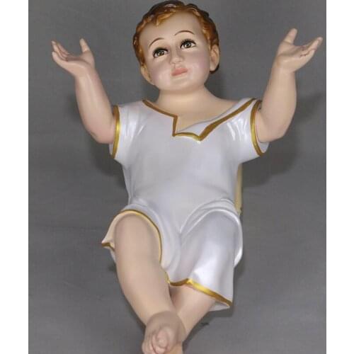 Angel Christmas baby Jesus was born manger vigil Christian Catholic holy things statue prayer decoration gifts culpture statue