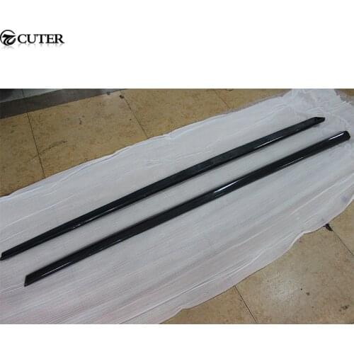 A7 ABT Style carbon fiber Auto side skirts body kit For Audi A7 2011-2014