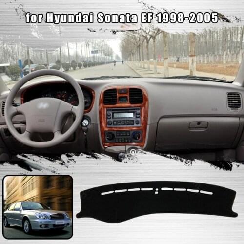 Car Dashboard Cover Dash Mat for Hyundai Sonata EF 1998-2005 Auto Non-slip Sun Shade Pad Carpet