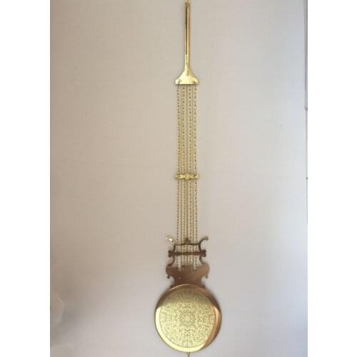 Large Parts Accessories Clock Movement Kit Wall Clock Modern Design A Pendulum Metal Luxury Mecanismo Reloj Wall Watch EH50CL