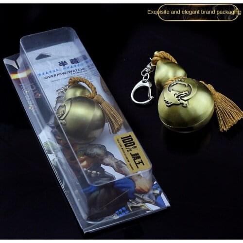 Watch Pioneer Game Related Products 7cm Half-Zang Flagon Keychain Pendant Weapon Model Holiday Gift Crafts Ornaments