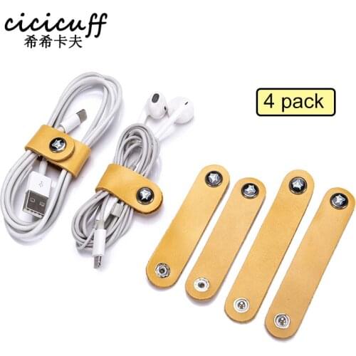 4pcs Split Leather Key Holder Fashion Key Wallet Door Key Ring Universal Organizer Pouch Tool Keychain Pocket Key Chain Holder