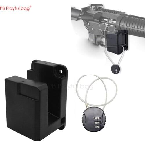 Playful bag Wall mount gun model rack Gel ball gun Hanger AR15 bracket High quality ABS CS sport toys accessory QH63