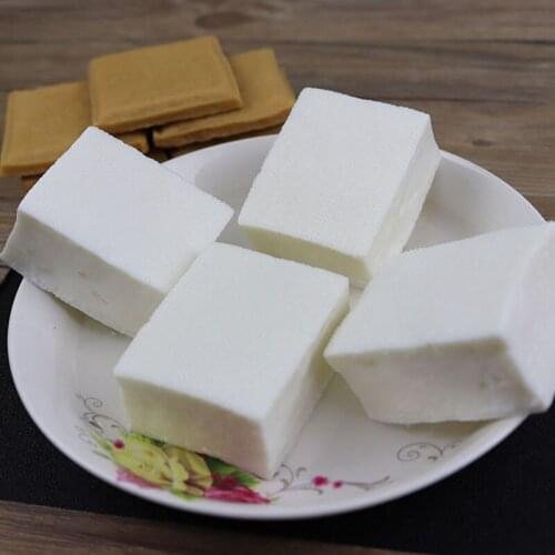 Simulation Tofu Blocks Fake Tofu Dried Tofu Food Model Simulation Vegetarian Infant Enlightenment Education Props Hotel Props