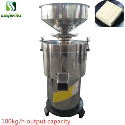 100kg/h slurry separation soybean grinder machine soymilk maker machine machine soymilk extractor machine soybean juice machine