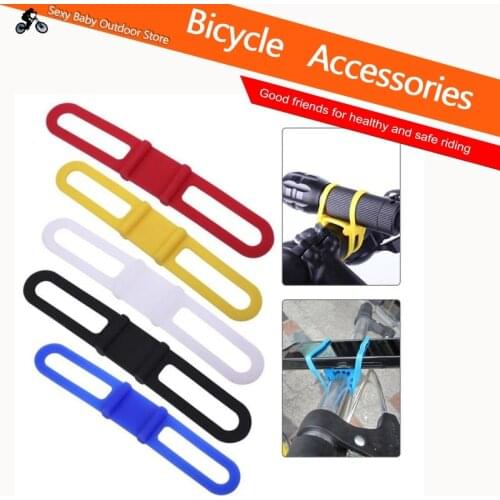 Multi-functional Bicycle Silicame Bandage Cable Ties Mountain Bike Aquarius Lights Mobile Phone Fixing Stand For Motorcycle