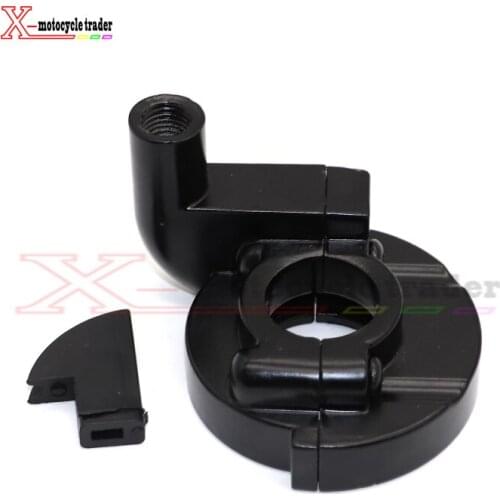 Brand new black alloy clamp throttle housing for 110/125140/160cc klx crf 50 70 dirt bike part