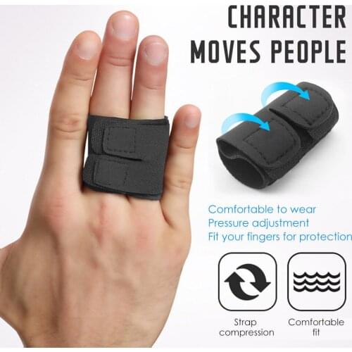 Washable Finger Splint Wrap Fingers Guard Bandage Protective Cover Sleeve Brace Support Protector for Basketball Volleyball
