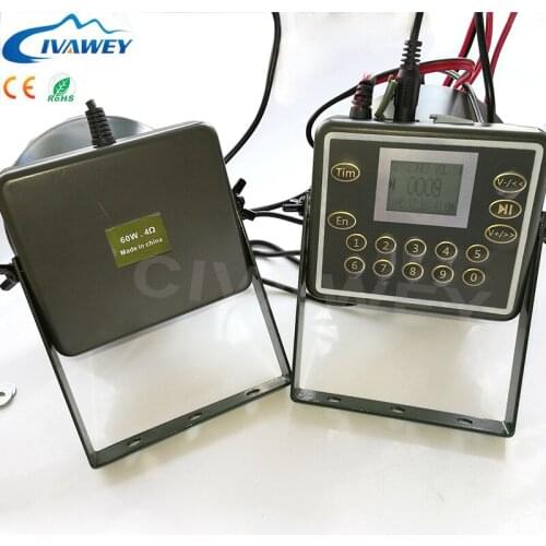 With timer on/off 2* 60W 160dB speaker Hunting bird MP3 player Canada Goose caller Quail Snow Geese firrie duck caller