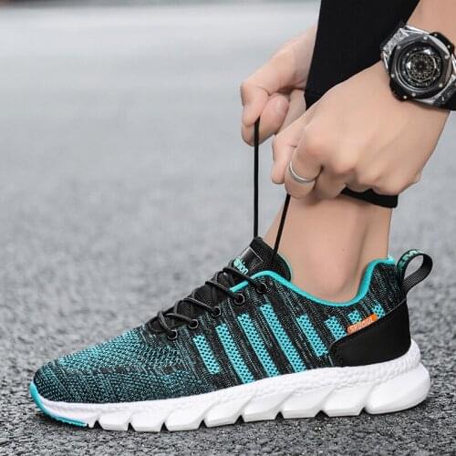 Mesh Couple Casual Shoes Breathable Sneakers Running Shoes for Men Comfortable Women Sports Shoes Big Size 39-44