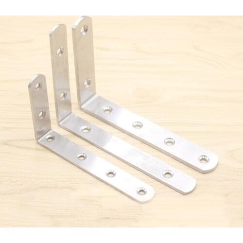 Stainless steel angle code 90 degree angle code L-shaped angle code connector thickened angle code L-shaped bracket