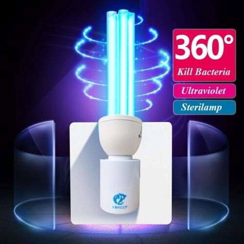 15/30W Ultraviolet Disinfect Lamp Remote Control UV Bactericidal Light Uvc Sanitizer Ozone Sterlizer Kill Bacteria Germicidal