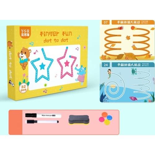 Magical Tracing Workbook Reusable Wipe-free Childrens Book Copybook Childrens Sensory Early Education Toys Birthday Gifts