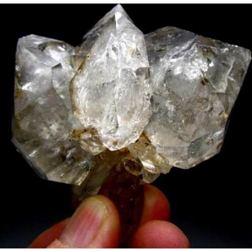 165g Herkimer Diamond Quartz Cluster DT - crystals and stones healing Mineral specimen Home Decor feng shui decoration G111912