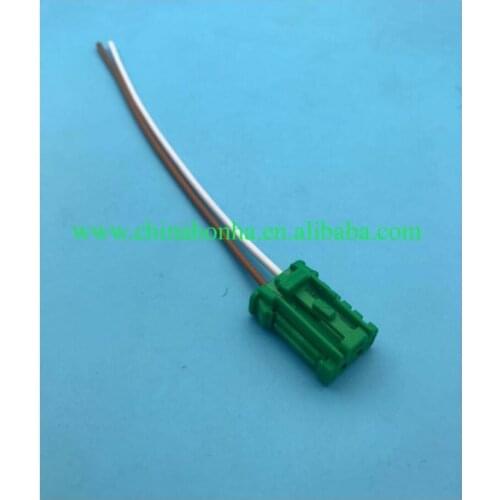 2 pin green 2.8mm female auto electronic housing plug, wire harness connector car wire plug 988191025