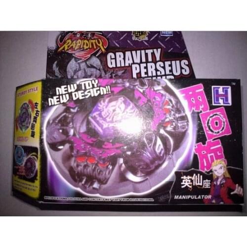 Bayblade Toys GRAVITY PERSEUS AD145WD Metal Masters 4D Spinning Top With Left Right Spin Launcher