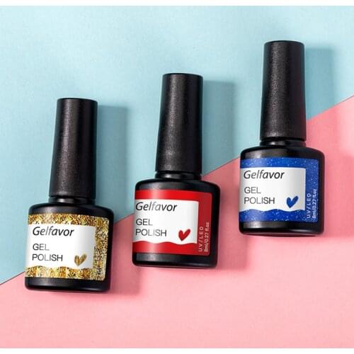 Shiny Gel Nail Polish Manicure Nails Art UV Led Gel Polish Nail Design @ME88