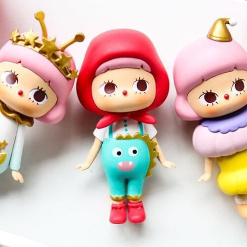Bobbi Blind-Box Mystery Unknown Box Random Doll Action Cute Girl Child Toy Case Decoration New Home Decoration