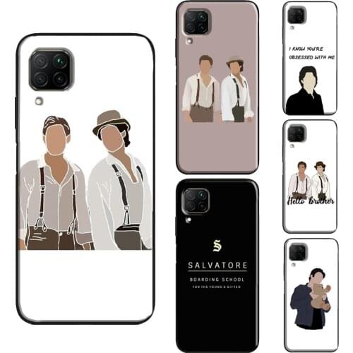 Damon Salvatore Stefan Case For Huawei P30 Lite P40 P20 Pro Mate 20 Nova 5T P Smart 2019 Honor 20 9X 8X 8A 10i