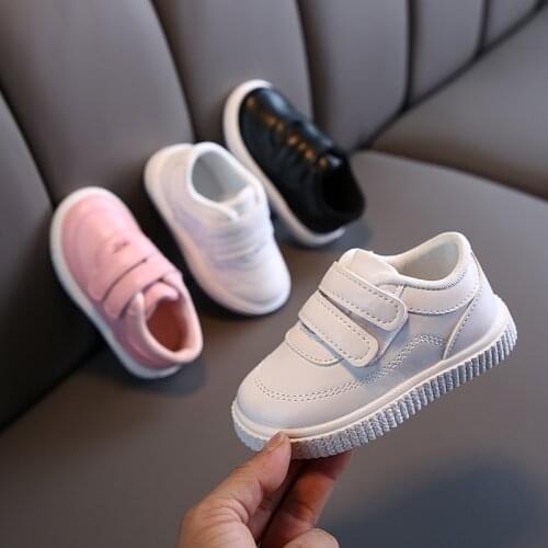 Children Sneakers Boys Girls Sport Shoes Summer Autumn Fashion Baby Casual White Soft Bottom Non-Slip Kids Shoes