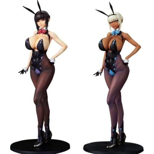Q-Six Ban Original Character Anime Figures Erika Izayoi PVC Action Figure toy Model Sexy Girl Soft Chest Figure Collectible Doll