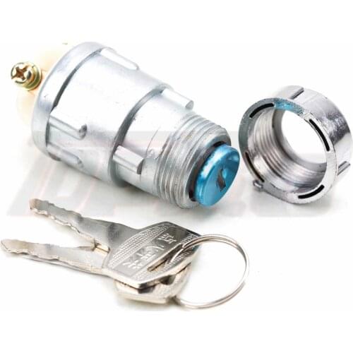 Motorcycle Ignition Key Starter Switch 2 Keys 3 Position Switch Barrel US for Honda Yamaha 200CC 250cc Motor Switch Replacement