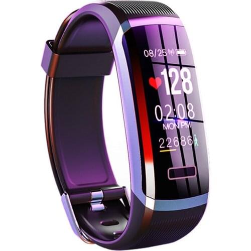 GT101 Smart watch men Bracelet real-time monitor heart rate & sleeping best Couple Fitness Tracker pink fit women