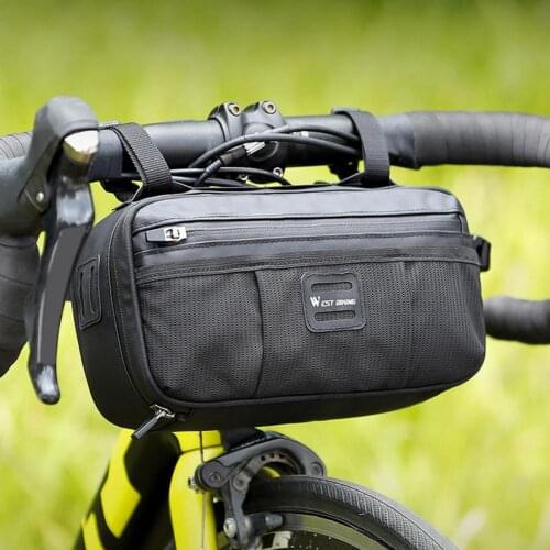 Bike Bag Waterproof Multifunctional Handlebar Storage Mobile Phone Cycling Diagonal Bag Mountain Road Bike Riding Equipment