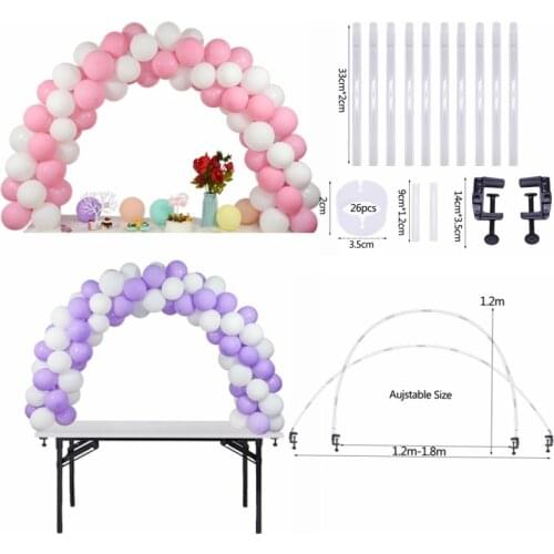 Wedding Balloon Arch Balloon Holder Column Stand DIY Balloon for Kids Birthday Wedding Party Decoration Balloon Chain Accessorie