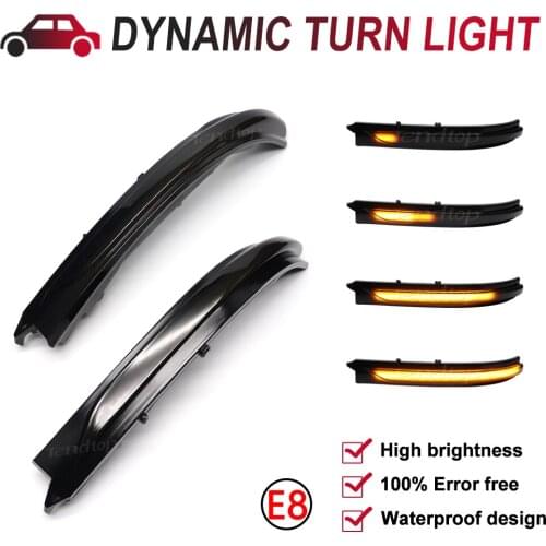 For Kia K5 Optima MK4 JF 2016 2017 2018 2019 Dynamic Side Mirror Turn Signal Led Streamer Reminder Lamps Indicator Blinker Light