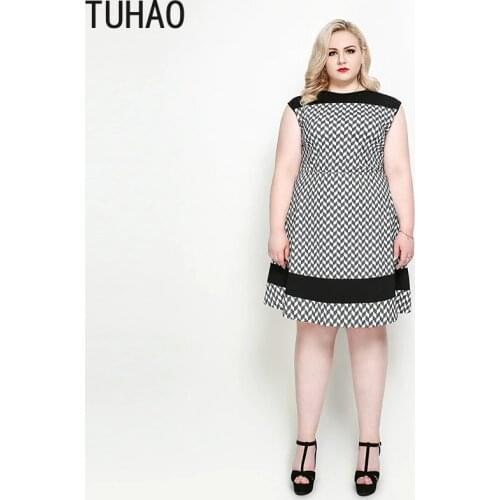 TUHAO Summer Dresses In A Cage