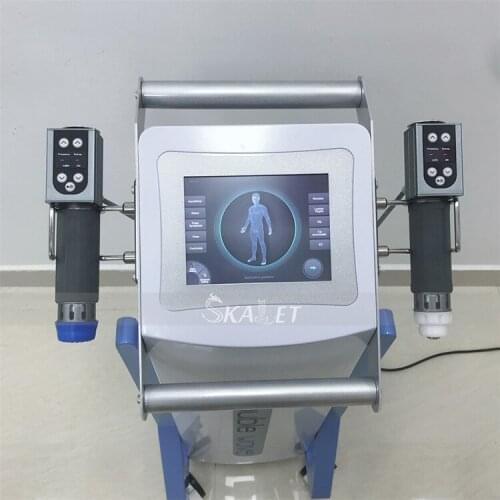 Vertical ED Treatment Low Intensity Shock Wave Therapy Machine Double Handles for Pain Relief