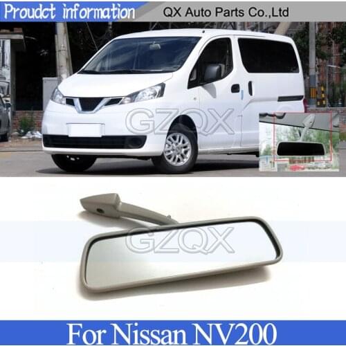 CAPQX Interior Rearview Mirror Base For Nissan NV200 Reverse Back Parking Inner Mirror Indoor Rearview Back Up Mirror