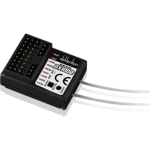 Walkera Devo RX1002 2.4G 10 channel 10ch Receiver compatible with DEVO 6 7 8 10 12 Transmitter
