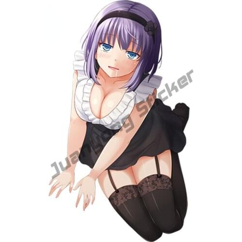 Funny Car Stickers Anime Sexy Beauty Girl Dagashi Kashi - Shidare Hotaru Window Truck Camper Guitar Exterior Decal KK13x8cm