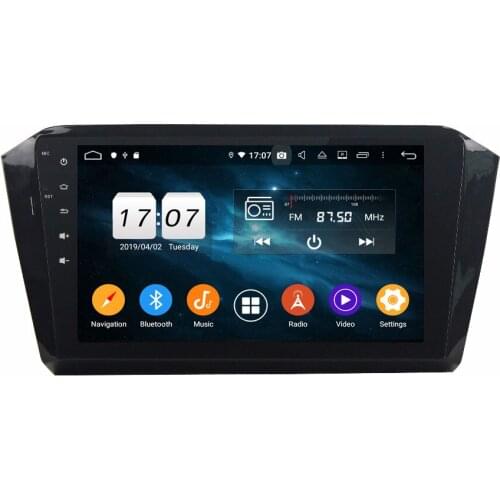 10.1" PX6 Android 9.0 Car Multimedia For VW Magotan 2016-2017 Audio Stereo 6 Core DVD Player 1 Din Navigation 4+64G Radio DSP