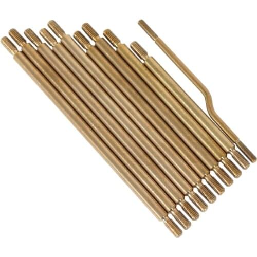 10pcs/Set Brass Steering Link Rod Linkage for Axial SCX10 iii AX103007 Crawler RC Car Part