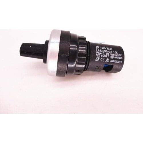 2PCS LA42DWQ-22 10K potentiometer 1K 2K 5K 10K(default) 1M