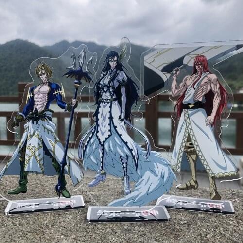 Anime Record of Ragnarok Poseidon Brynhild Goll Cartoon Acrylic Stand Figure Display Model Plate Tabletop Decor Cosplay Gift