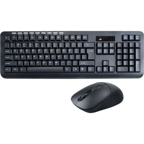 Wireless Keyboard Mouse Set 2.4GHz Multi System Compatible Wireless Keyboard and 1600 DPI Mouse,for Laptop PC Computer