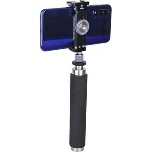 Alctron PHD30 phone clamp stand with shoe, adjustable clamp fits for different size phone, tiny and portable