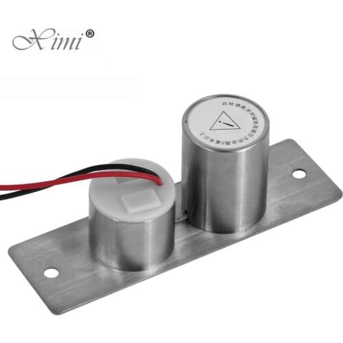 Fail Safe Stainless Steel DC 12V Mini Electric Bolt Lock Solenoid Electric Door Lock 2 / 5 wires feedback lock Easy to Install
