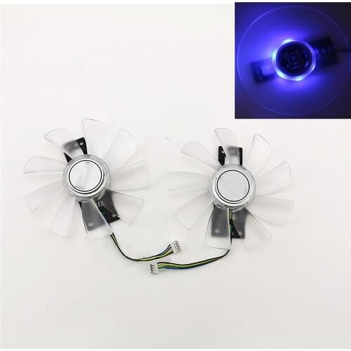 Graphics Card Cooling Fan Automatic Variable Speed Cooler Fan for Sapphire R9 380X/ R9 380 4G Graphics Card Spare Part
