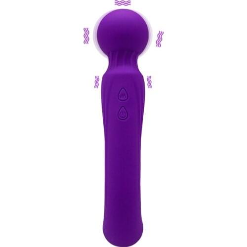 Powerful Vibrator Wand Vibrator Sex Toys for Womens Vaginal Clitoris 7 Speed Massager for Adults G Spot Dildo 18+ Masturbator